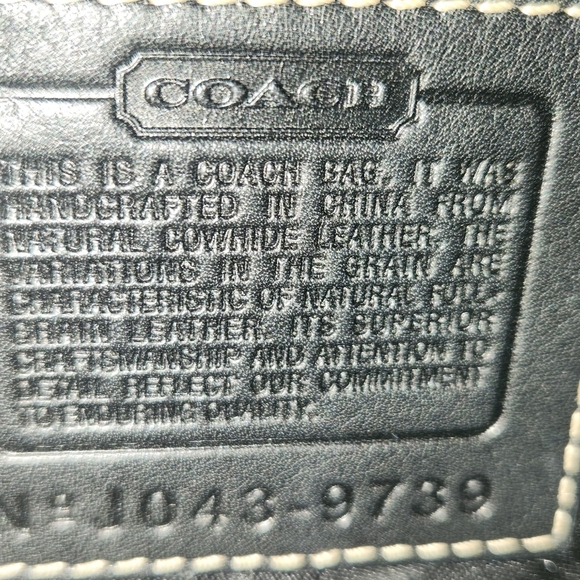 Coach vintage shoulder bag with wallet - Picture 6 of 6